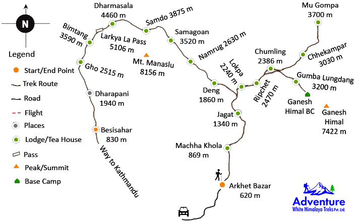 Map-Tsum-Valley-Manaslu-Trekking